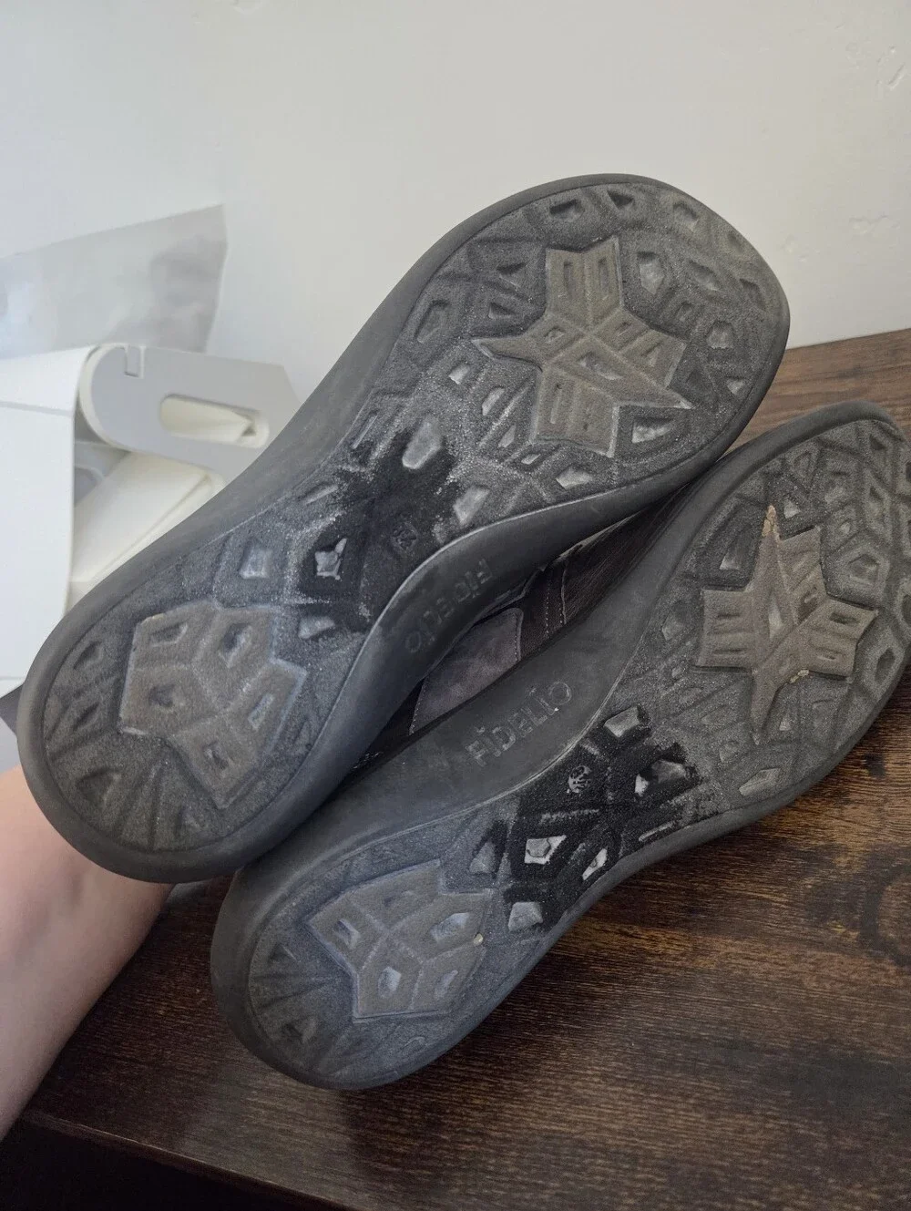 Fidelio Hallux HiEnergy Wechselfußbett Comfort Shoe Leather Arch Support Men 8.5